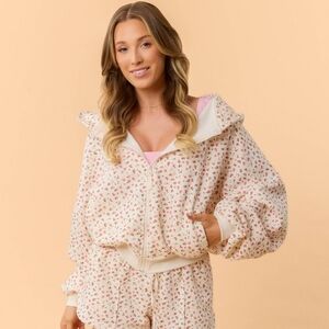Target Blogilates Marshmallow Hoodie M